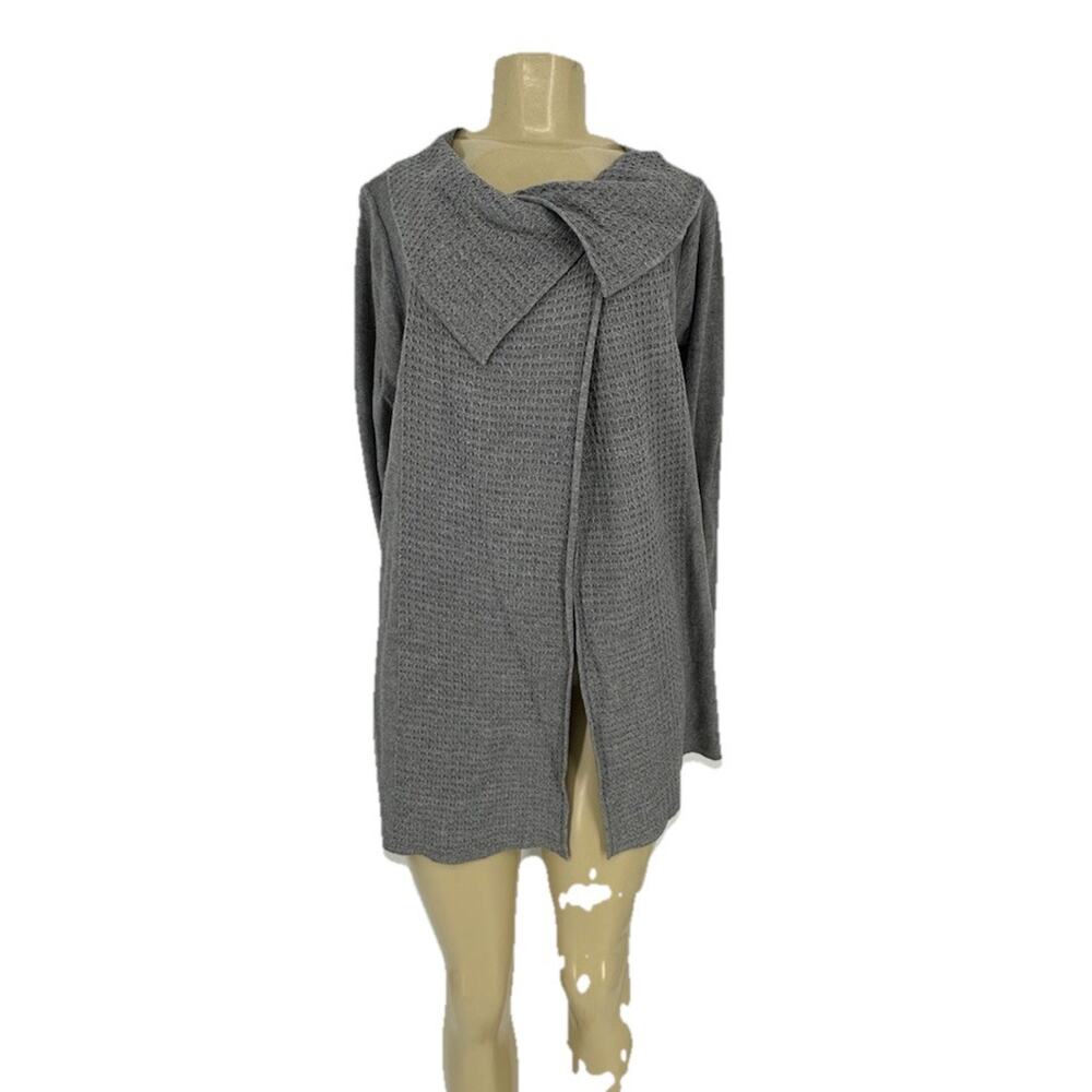 NEW Soft Surroundings XS Petite Women Miranda wrap cardigan sweater Grey F18
